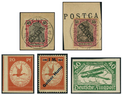 1850/1950ca: Umfangreiche Sammlung Fälschungen, Verfälschungen, ...