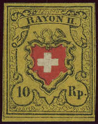 Type 39 B/RU mit Spuren der Kreuzeinfassung, ein ausgesprochen ...