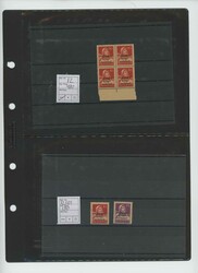 1918-1960, kleiner Bestand in einem Album mit besseren Dienst- und ...