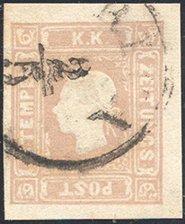 4745057: Österreich Zeitungsmarke 1858/59