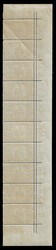 1946 - 100 lire Democratica, II lastra, dent. 14 1/4 x 14 1/4, doppia ...