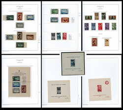 CORPO POLACCO 1946 - Avanzata collezione di francobolli tipo, posta ...