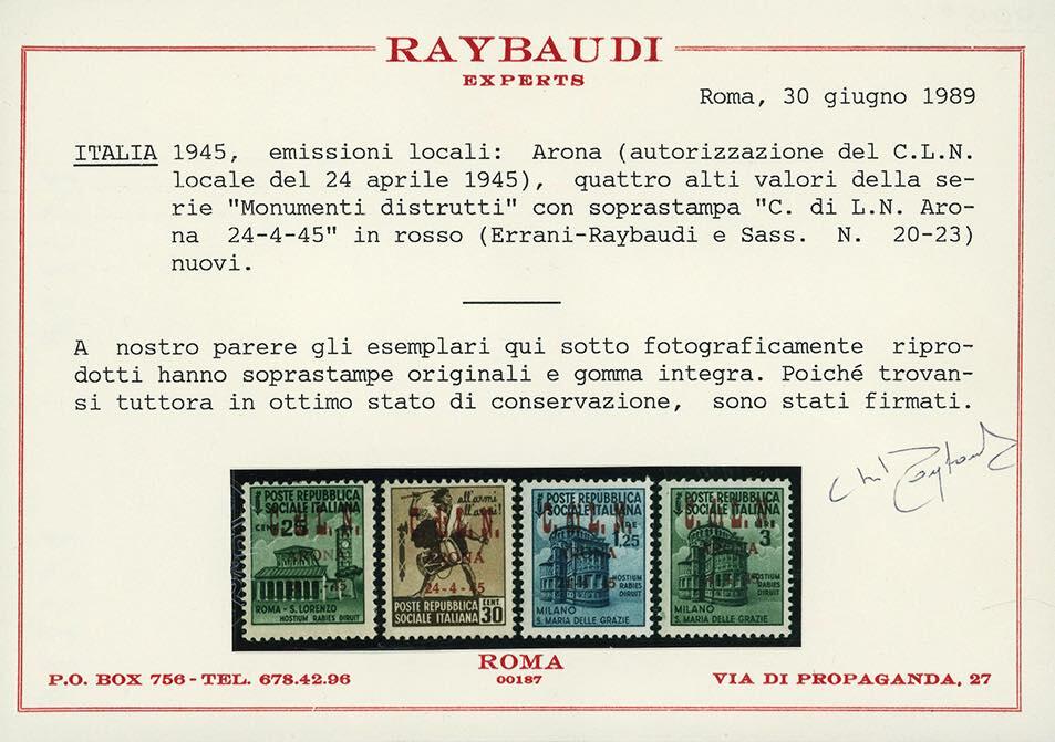 Image 3 for lot number 1862 for Ferrario Public Auction n°39