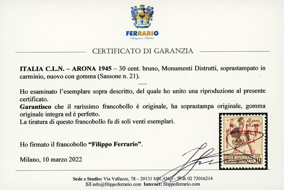 Image 4 for lot number 1862 for Ferrario Public Auction n°39