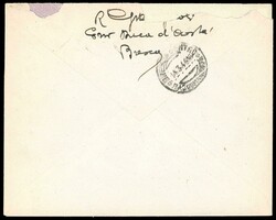 1944 - 1,25 lire, soprastampa G.N.R. di Brescia, I tipo, 25 cent. ...