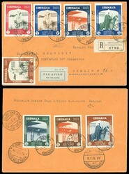 POSTA AEREA 1935 - Serie completa di posta aerea, Mostra Arte ...