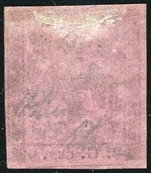 1853 - 9 cent. violetto grigio, lettere B.G. grandi (1), nuovo, senza ...