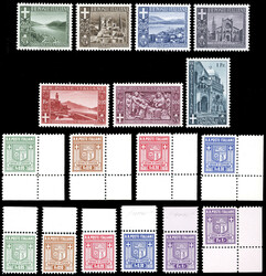 CAMPIONE D'ITALIA 1944 - Il giro completo delle emissioni, ...