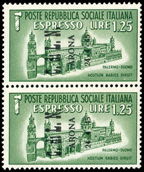 ARONA 1945 - 1,25 lire espresso, senza trattino tra "24" e "4", in ...