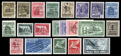 IMPERIA 1945 - Collezione completa di tutti i valori emessi (1/21), ...