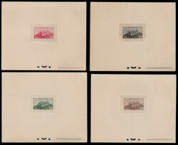 TERRITORIO MILITARE FEZZAN E GHADAMES 1946 - Prima emissione, prove ...