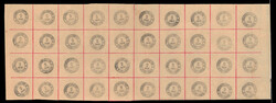 TOSCANA SEGNATASSE GIORNALI 1854 - 2 soldi nero (1), ottanta ...