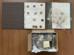 NUMISMATICA/MONETE 1863/1990 - Disordinata accumulazione di monete ...