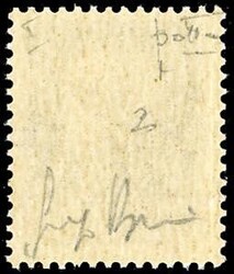 1943 - 50 cent. Imperiale, soprastampa in rosso vermiglio "Badoglio" ...