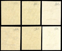 1952 - Olimpiadi, serie completa, non dentellati (56/61,S.16), nuovi, ...