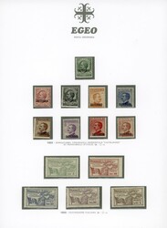 1922/32 - Collezione completa (1/39), nuovi, gomma originale integra, ...