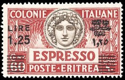 ESPRESSI 1935 - 1,25 lire su 60 cent., soprastampa in nero, dent. 13 ...
