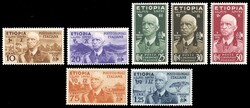 1936 - Vittorio Emanuele III, serie completa (1/7), nuovi, gomma ...