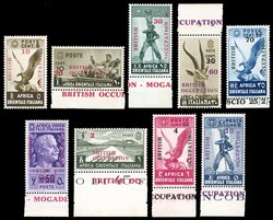 OCCUPAZIONE BRITANNICA AFRICA ORIENTALE 1941 - Soprastampati serie ...