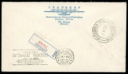 GRECIA POSTA AEREA 1933 - Crociera Zeppelin, serie completa (Yv ...