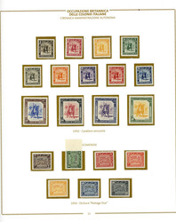 CIRENAICA AMMINISTRAZIONE AUTONOMA/LIBIA REGNO 1950/1951 - Collezione ...