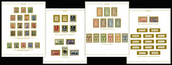 OLTRE GIUBA 1925/1926 - Ben avviata collezione di francobolli del ...