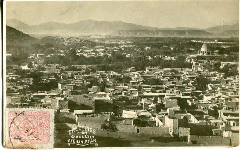 Postcards & Ephemera Afghanistan: Photocard of Kabul City addressed ...
