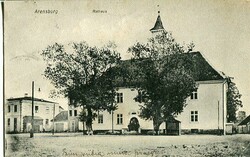 Estonia Russia – Estonia: 1914 (24 June). Town Hall postcard titled ...