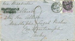 2895: Royaume-Uni British Post Office en Turquie