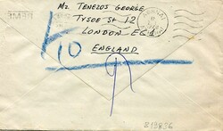 Republic (post 1940)Greece: 1977 (28 December). Cover from London to ...