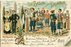 CroatiaCroatia: 1897 (21 November). Litho postcard titled ‘Un ...