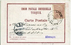 Postcards & Ephemera Ottoman Palestine: 1898 (31 October). Gruss aus ...