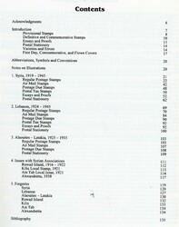 Stamps Syria – Lebanon: The Postal Issues of Syria, Lebanon and the ...