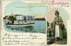 1901 Austria Levant Istanbul Postcard to Trieste Austrian Levant: ...