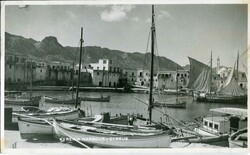 1951 Cyprus Kyrenia Girne Card to England Cyprus: 1951 photocard of ...