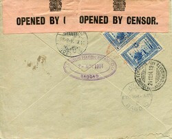 Postal History Ottoman Iraq: 1914 (3 November). ‘Yacoub Haron ...