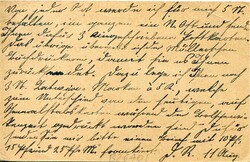 Republics Latvia: 1919 (13 August). Registered postal card to Germany ...