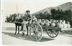 Cyprus Donkey Cart Clay Pot Water Seller Cyprus: Unused photocard of ...