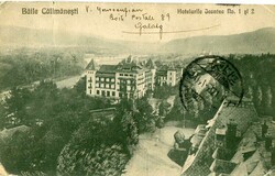 1925 Romania Calimanesti Hotel to Turkey Romania: 1925 postcard ...