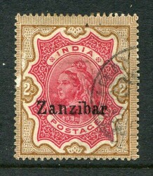 Zanzibar Zanzibar: 1895 (30 Nov.)-96. Stamps of India QV overprinted ...