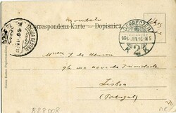1916 Hungary Debrecen Turkish to Portugal Hungary: 1916 postcard ...