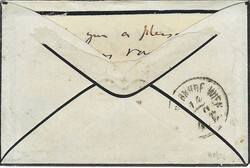 Postal History Austria: 1866 (14 October). Mourning envelope to ...