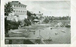 Kenya Kenya: Unused postcard titled ‘On the Harbour, Mombasa’. ed ...