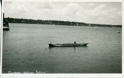 Kenya Kenya: Unused photocard titled ‘Mombasa Natives Fishing’. ...
