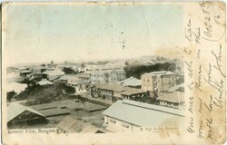 Burma Burma: 1905 (28 October). Postcard of Rangoon to Finchley, ...