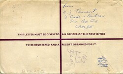 Pakistan Pakistan: 1963 (31 July). 53 paisa registered letter ...