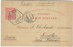 Colonies Portugal Colonies: (Mozambique) 1904 25r carmine postal ...