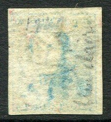 Belgium Belgium: 1849 (1 July). Epaulettes 20c milky blue appears to ...