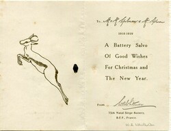 South Africa South Africa: 1918 Christmas Booklet of the 75th Natal ...