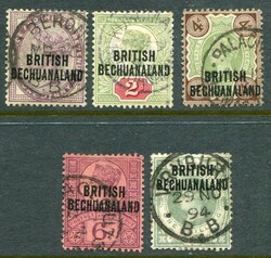 Bechuanaland Bechuanaland: 1891 (1 December). British Bechuanaland ...